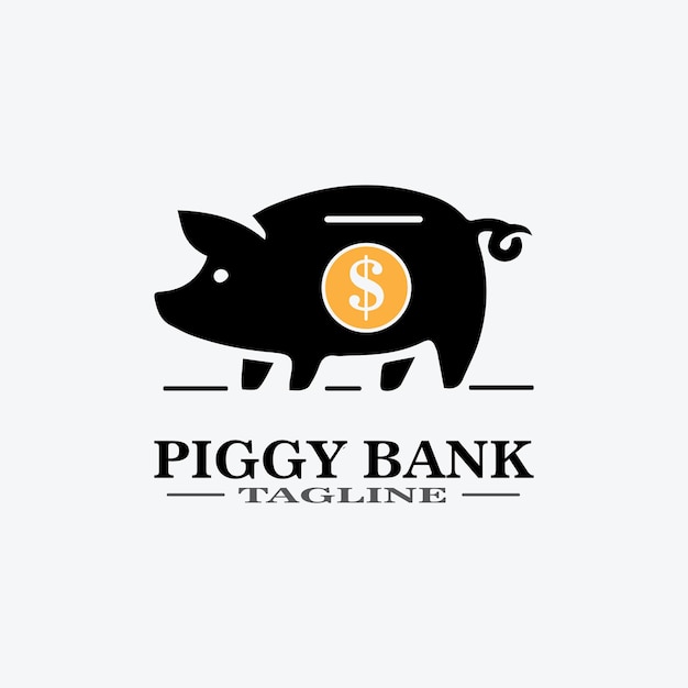 Cartoon pig Design illustration