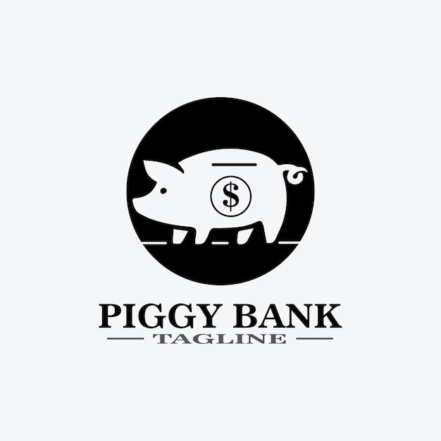 Cartoon pig Design illustration