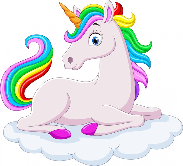 Licorne arc en ciel