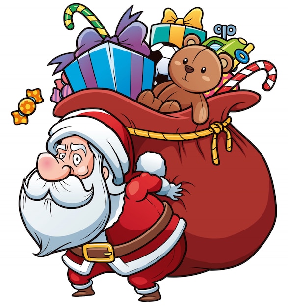 Cartoon Santa Claus