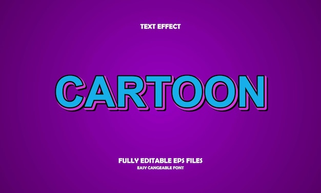 Cartoon teksteffect