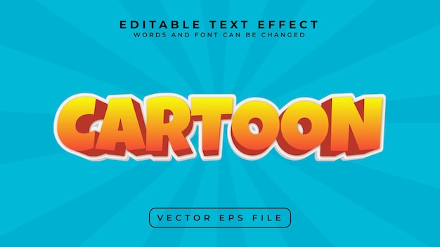 Cartoon Text Effect