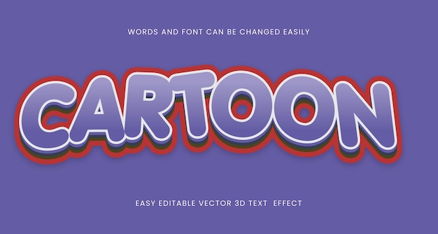 Cartoon text style