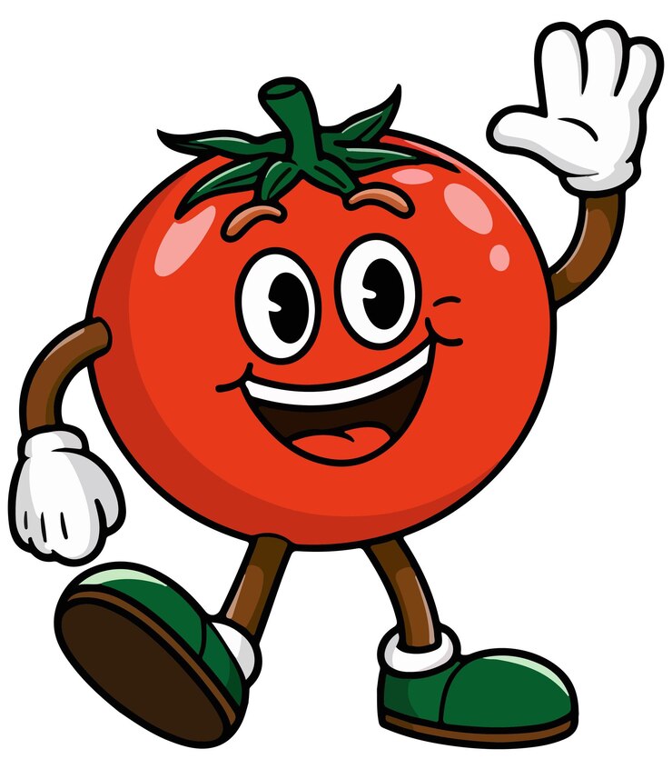 Cartoon Tomatoes Vector