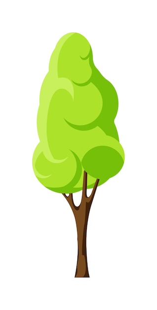 Cartoon Tree Vector