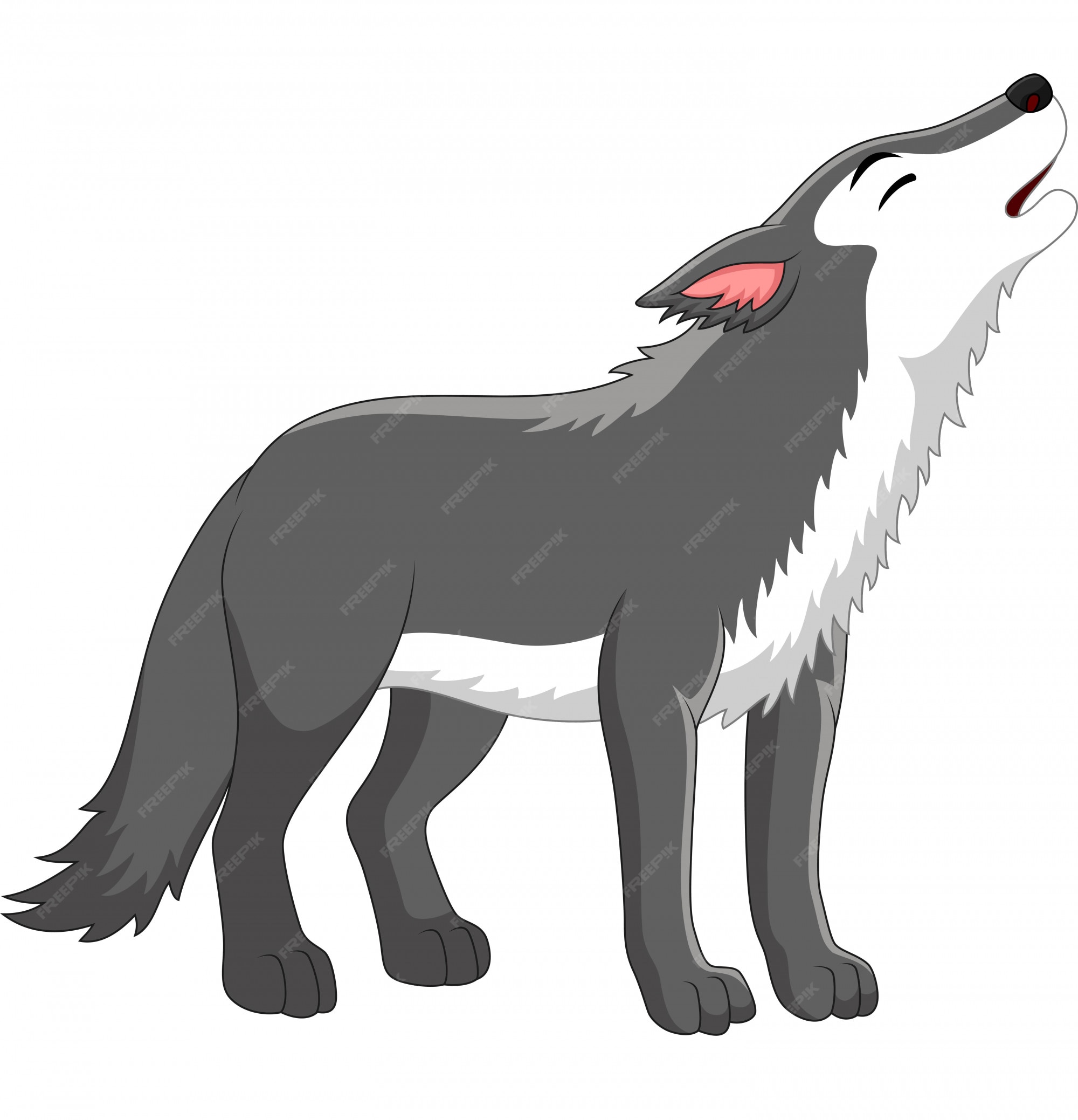 Wolf Cartoon Images - Free Download on Freepik