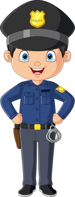 Police Officer Clip Art: векторные изображения и иллюстрации, которые можно  скачать бесплатно | Freepik