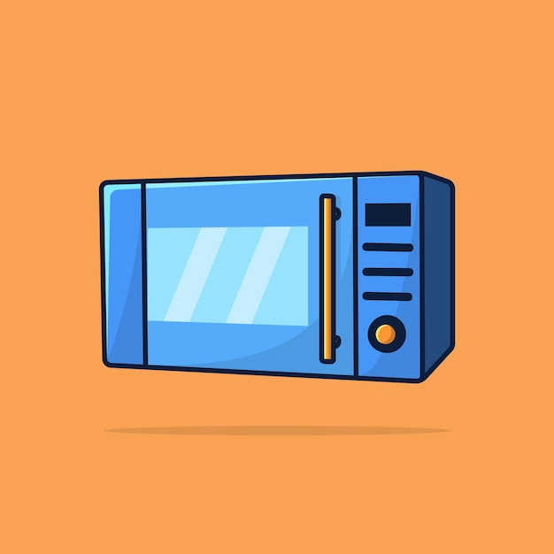 Cartooneske magnetron vector illustratie ontwerp