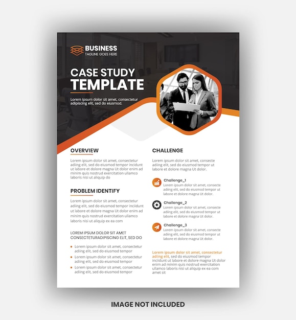 Case Studi flyer template