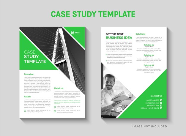 A case study template for a business idea