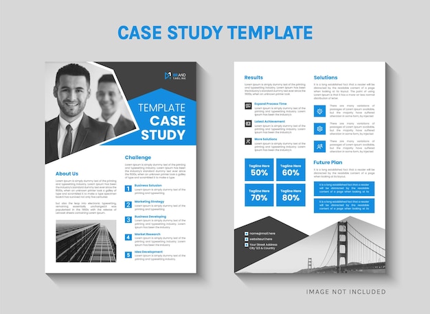 Case study template design