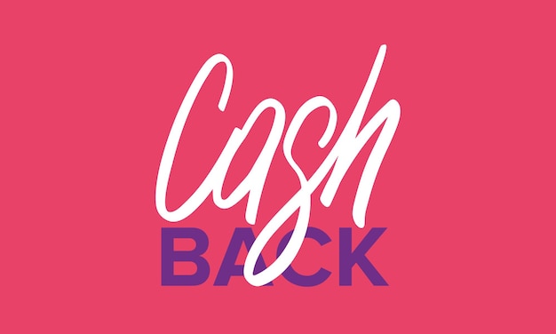 Cash back Shopping concept Return of the money for purchase in online store Web banner labels