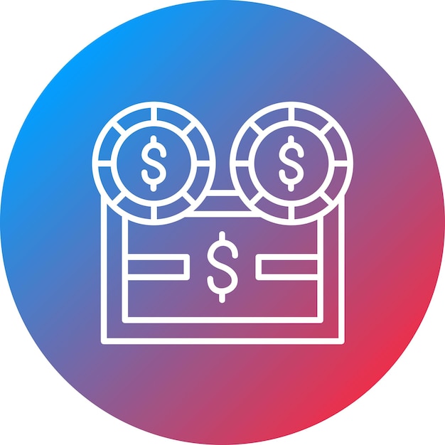 Cash and Coins icon vector image Can be used for Web Marketing