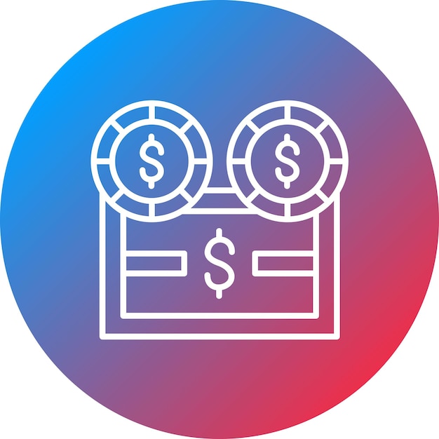 Cash en Coins icoon vector afbeelding Kan worden gebruikt voor Web Marketing