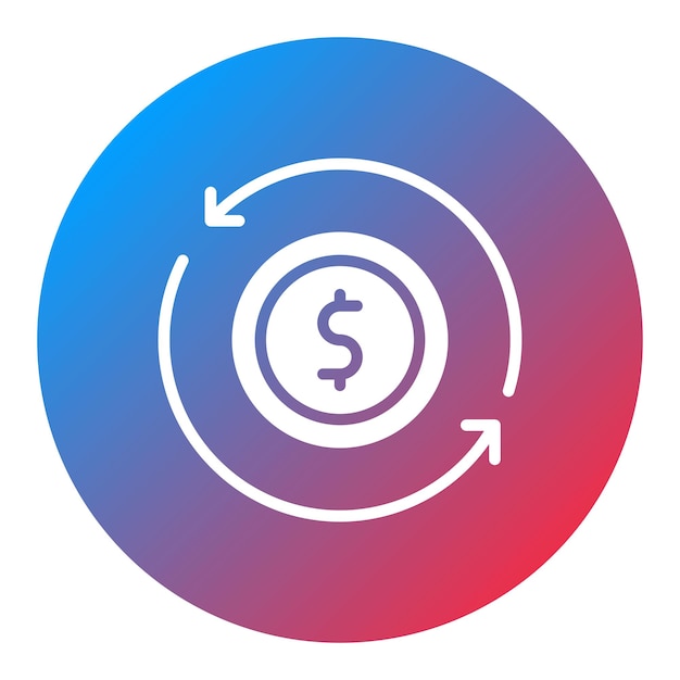 Vector cash flow icon vector image can be used for credit and loan