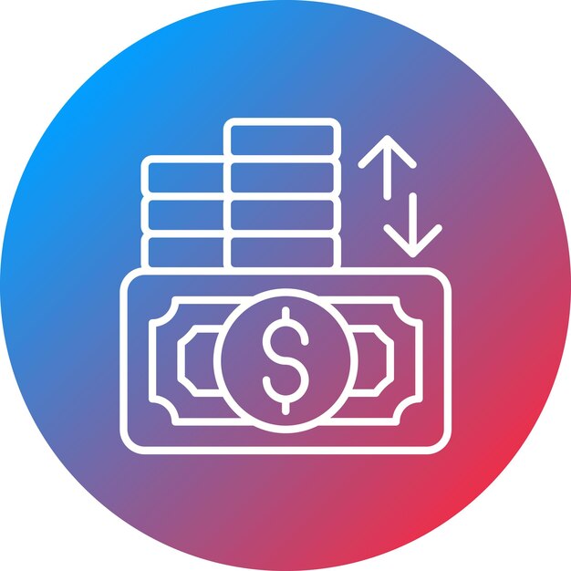 Cash Flow icon vector image Can be used for Finance