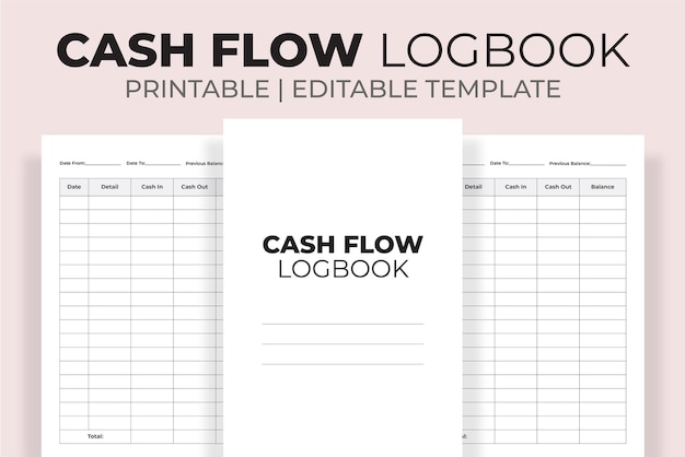 Vector cash flow logbook