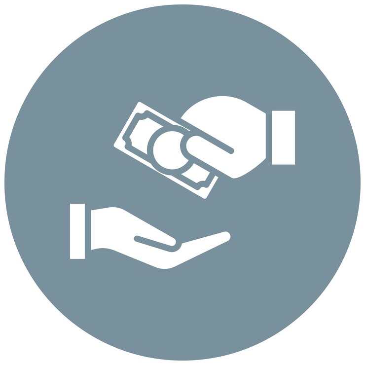 Vector cash loan vector illustration style