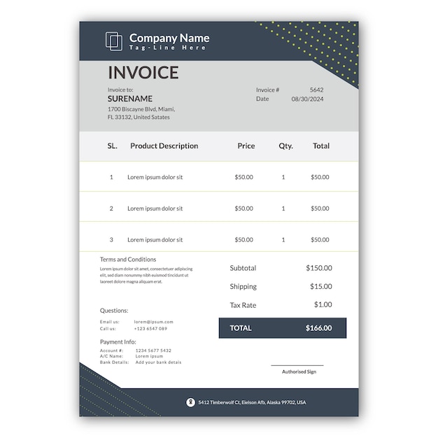 cash memo format bill memo invoice design vector invoice bill corporate invoice template