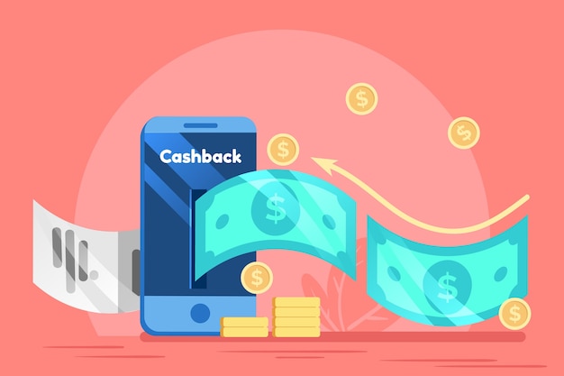 Cashback concept