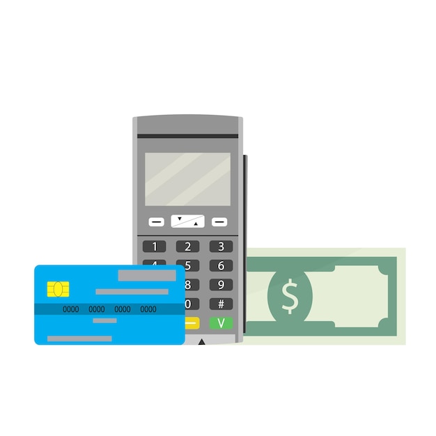Cashless payments vector