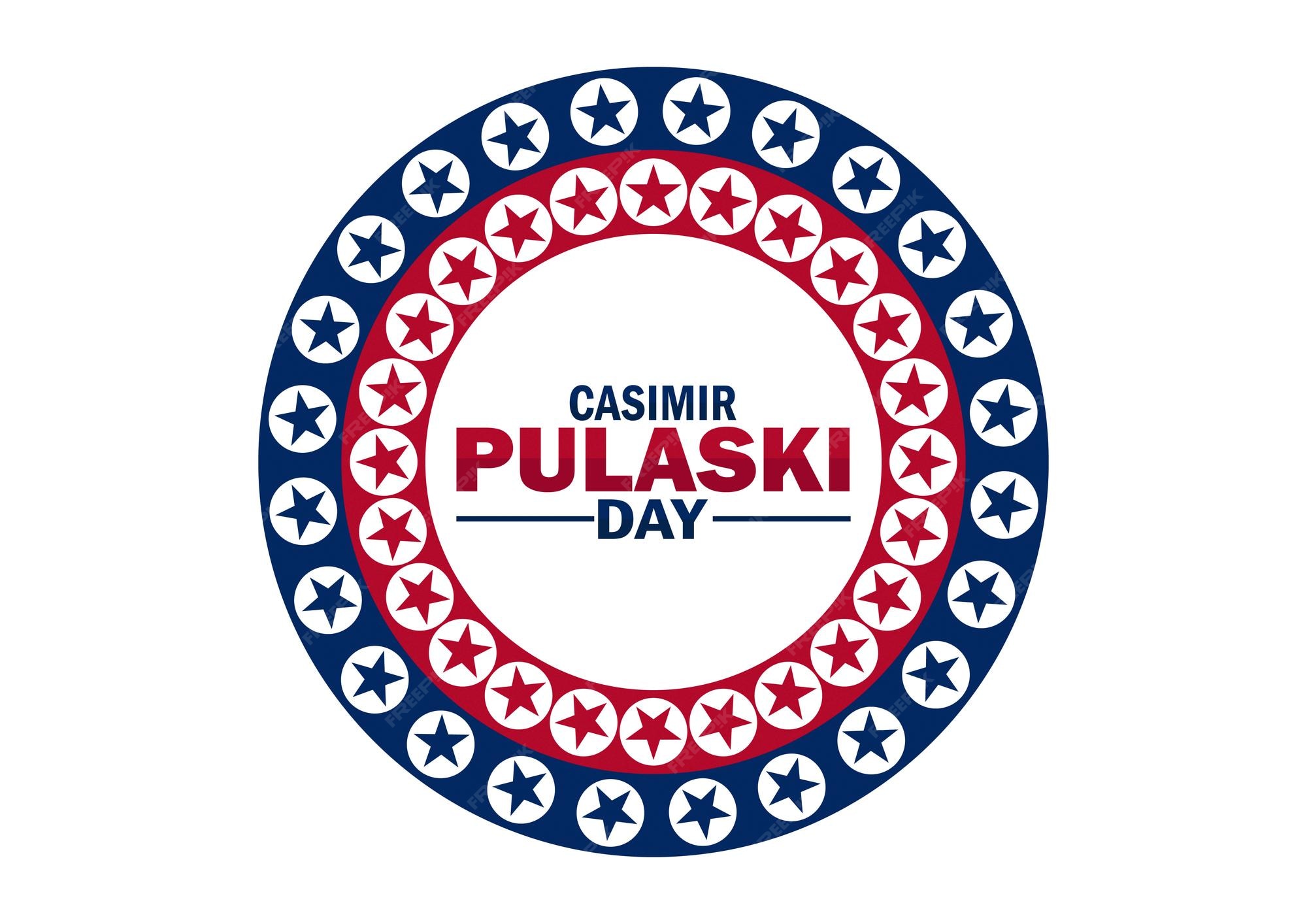 Premium Vector Casimir pulaski day vector template design