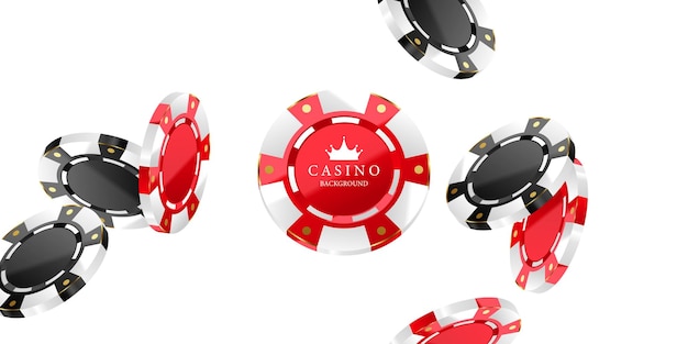 Casino background vector illustration for gambling poster banner elegant design