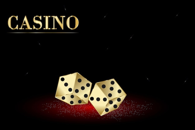 Casino sfondo vegas banner concetto di gioco d'azzardo royal online carta da parati luccicante glitter rosso vip