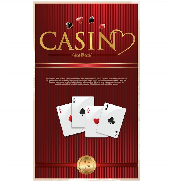 Vector casino background