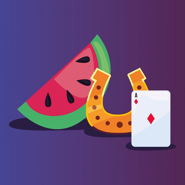 Vector casino game bets