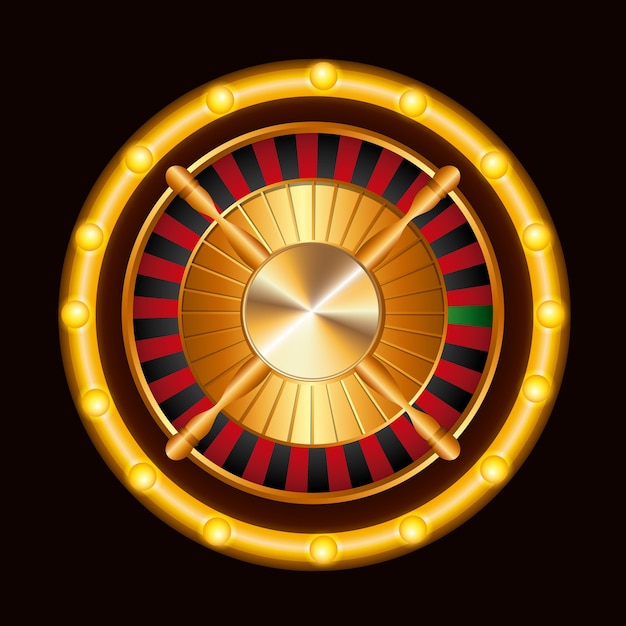 Vector casino games elementen geïsoleerd pictogram