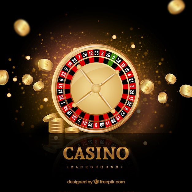 Casino golden background