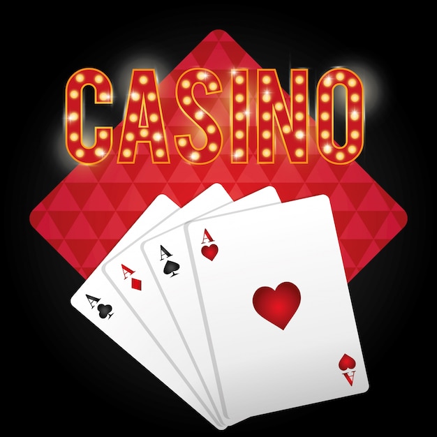 Casino iconen ontwerp