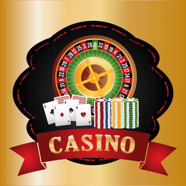 Casino icons design 