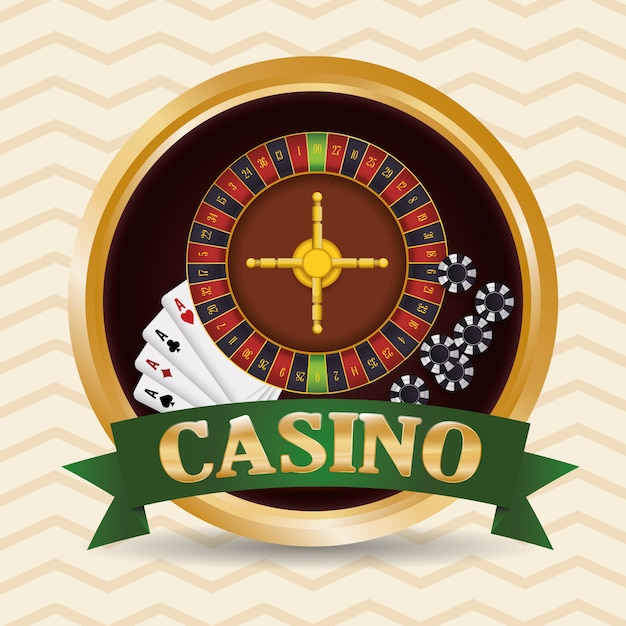 Vector casino icons design