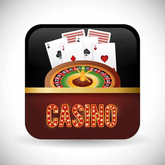 Casino icons design 