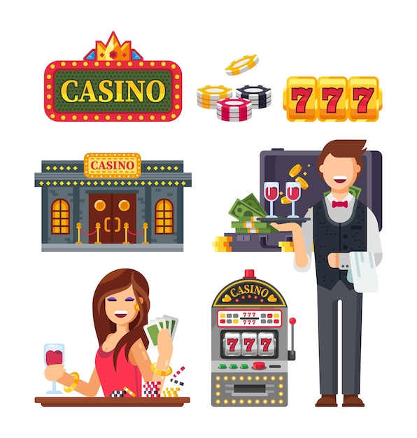 Casinò di las vegas slot machine gioco d'azzardo poker roulette