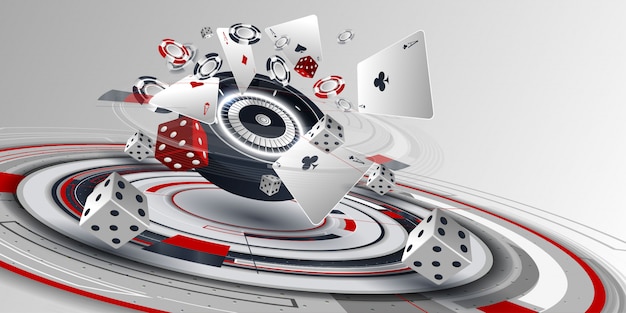 Элементы карты казино покер и рулетки