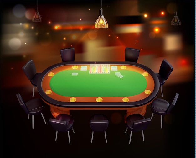 Casino Realistic Poster