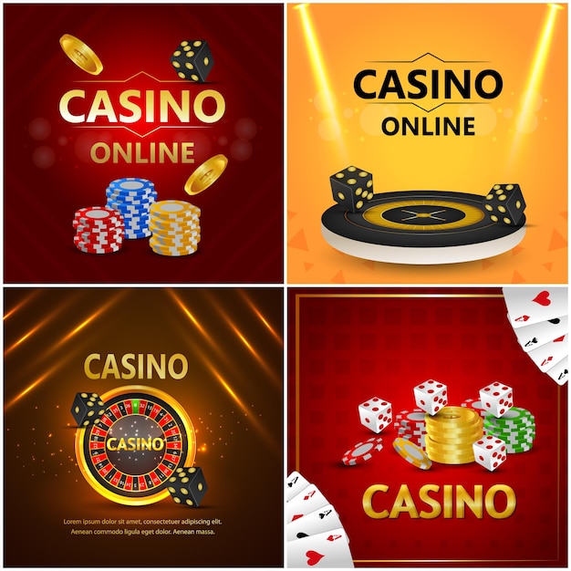 Casino realistische gokken achtergrond