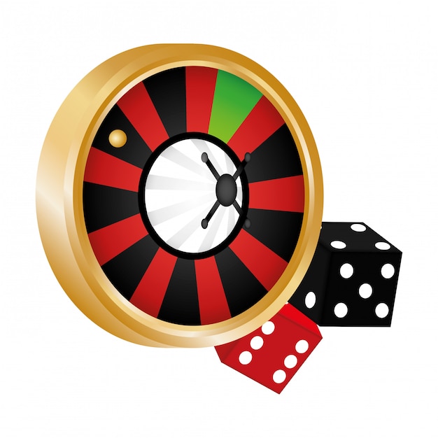 Vector casino related icons image