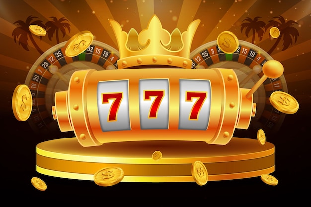 casino slot machine background design