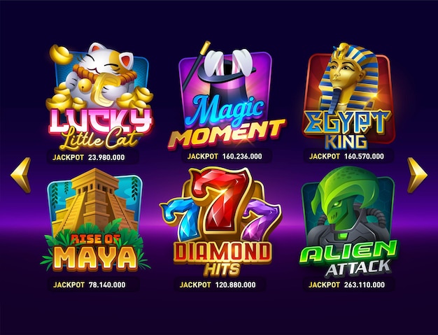 Casino slots mini games game interfaces