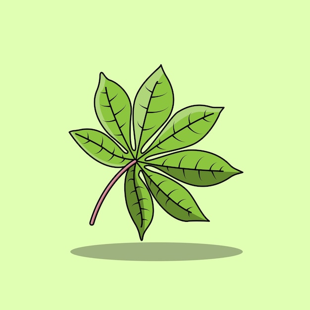 Cassava leaves