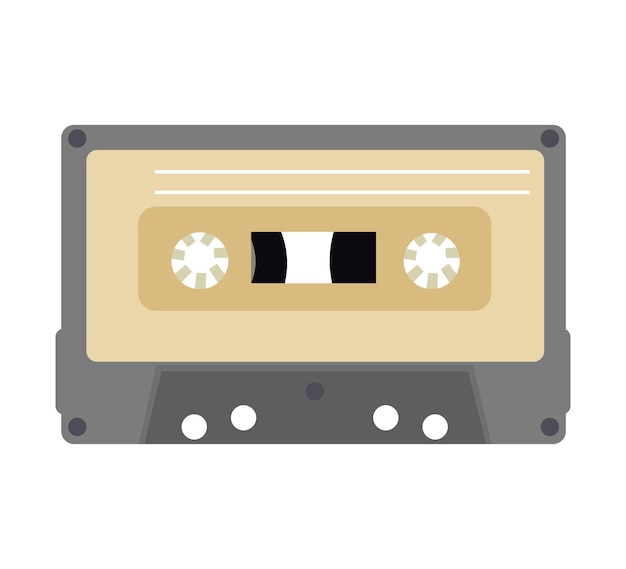 Vector cassette for tape recorder