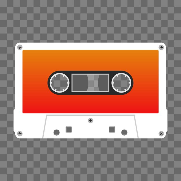 Vector cassettepictogram