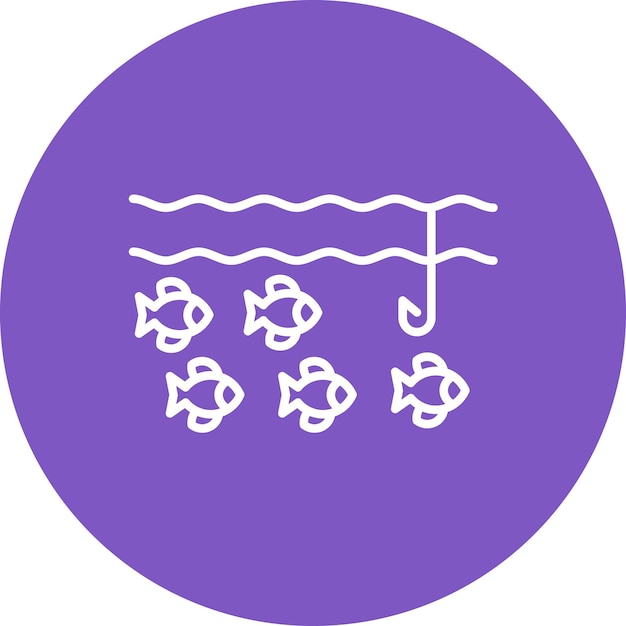 Векторное изображение иконы линейки может быть использовано для рыбалки
