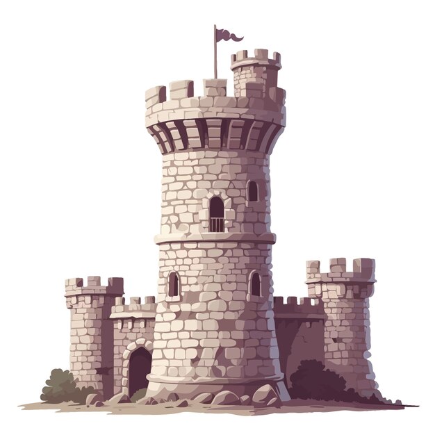 Vector castle concept art