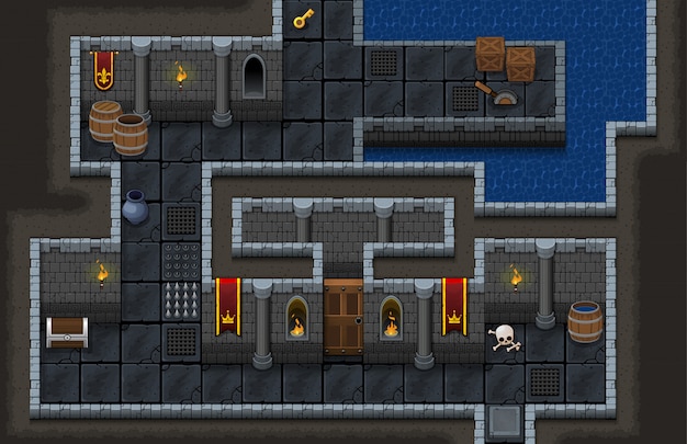 Castle Game Tileset