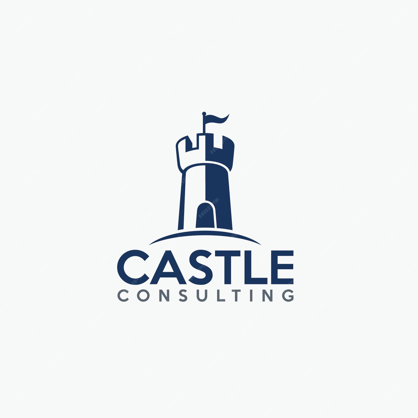 Premium Vector | Castle logo